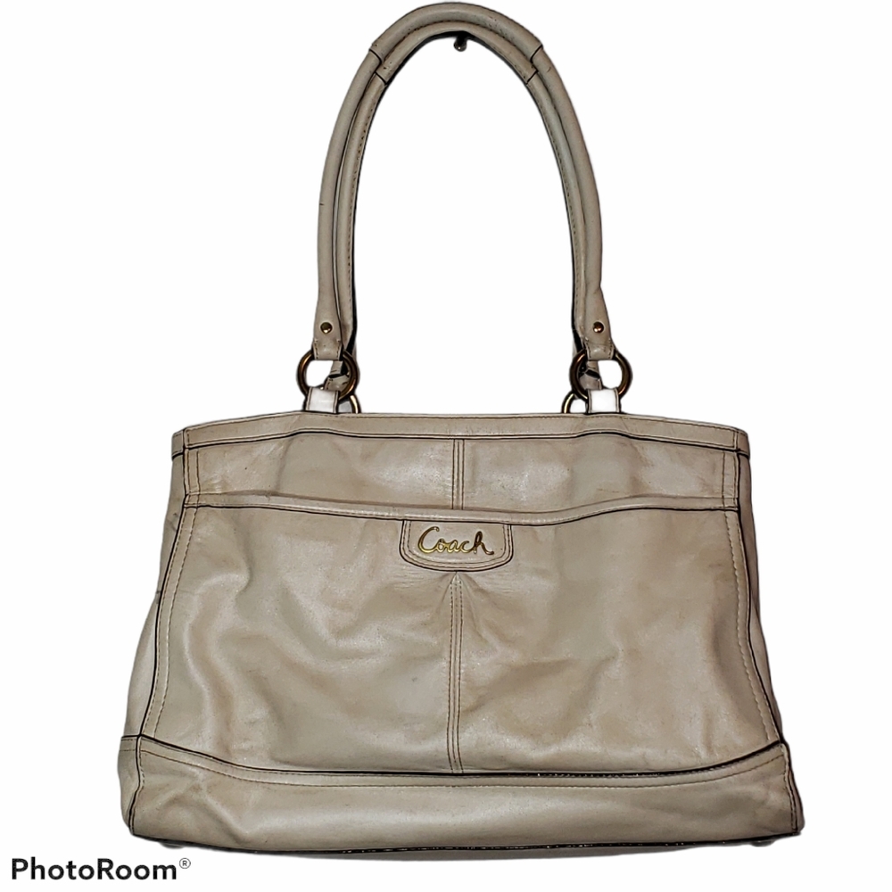 Coach F19728 Large Park Leather Double Handle